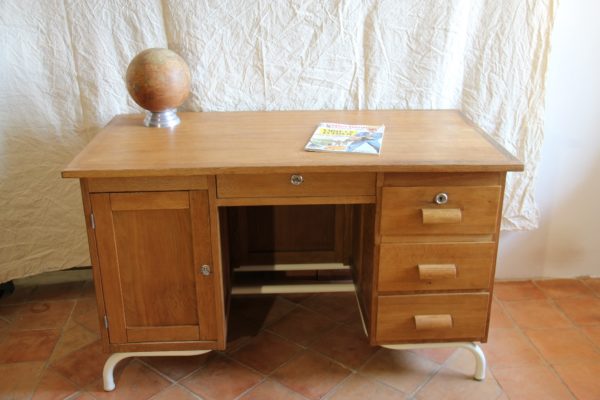 VENDU Bureau maître d’école vintage