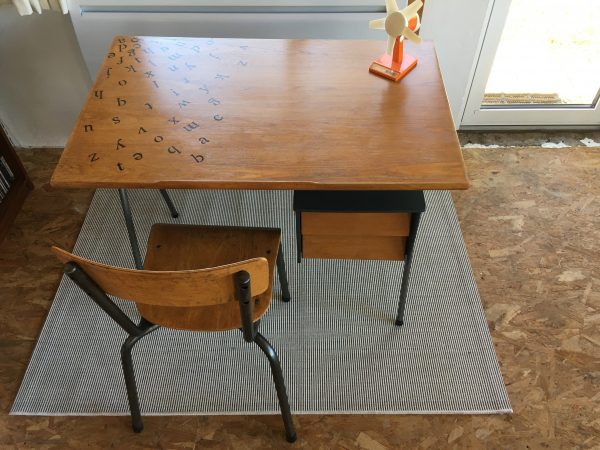 VENDU Bureau-Table à dessin vintage 1960